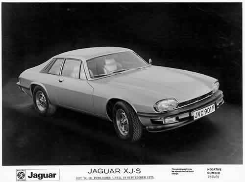 Jaguar XJ-S Pressefoto 1976